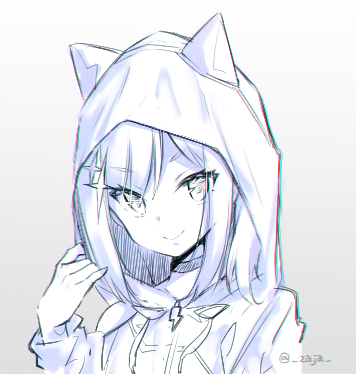 This is a pixiv picture whose title is 【落書き】光矢輝.