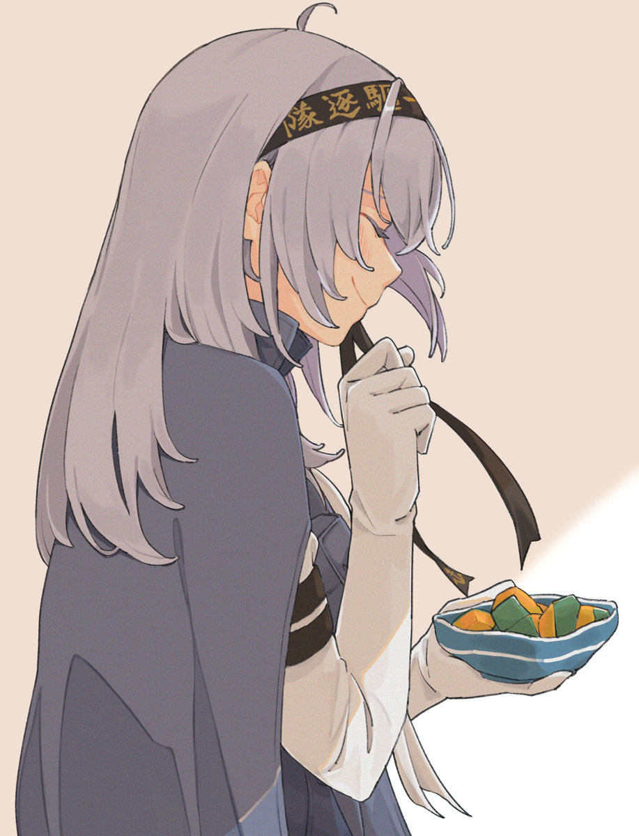 This is a pixiv picture whose title is 涼月.
