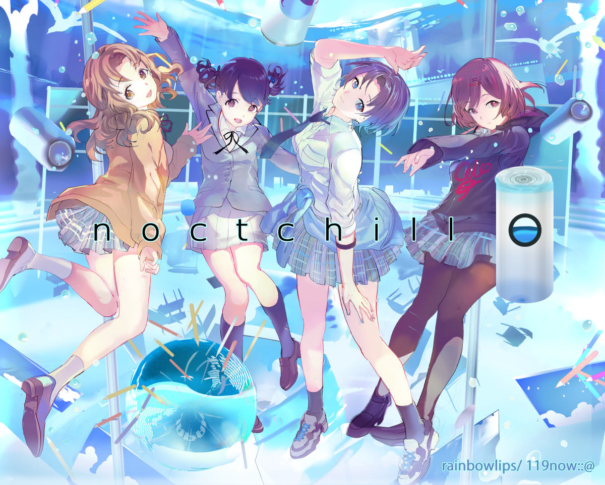 This is a pixiv picture whose title is ノクチル.