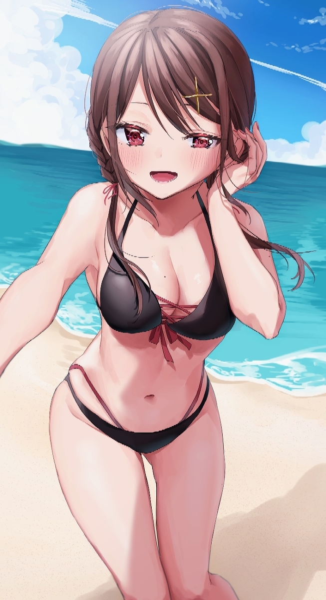 This is a pixiv picture whose title is はやく行こっ.