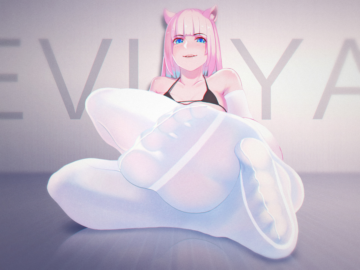 This is a pixiv picture whose title is 连裤袜.