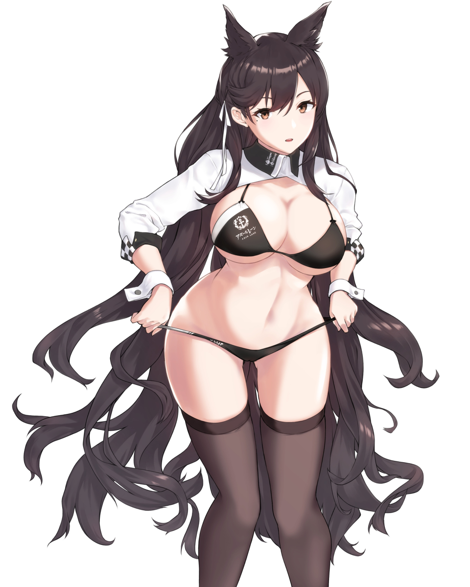 This is a pixiv picture whose title is 愛宕RQ.