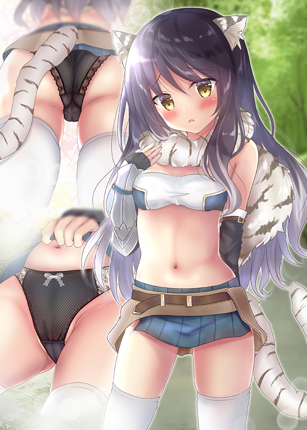 This is a pixiv picture whose title is シオリンにえっちなパンツ履かせたい.