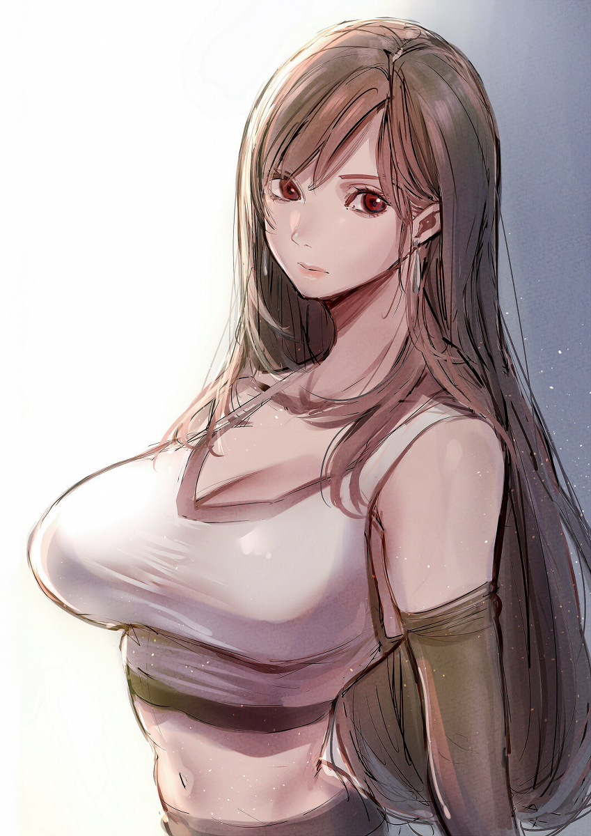 This is a pixiv picture whose title is ティファ.