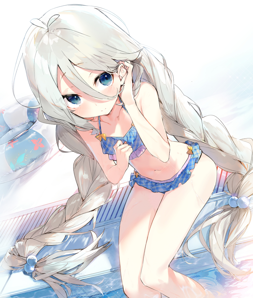 This is a pixiv picture whose title is 水着コッコロ.