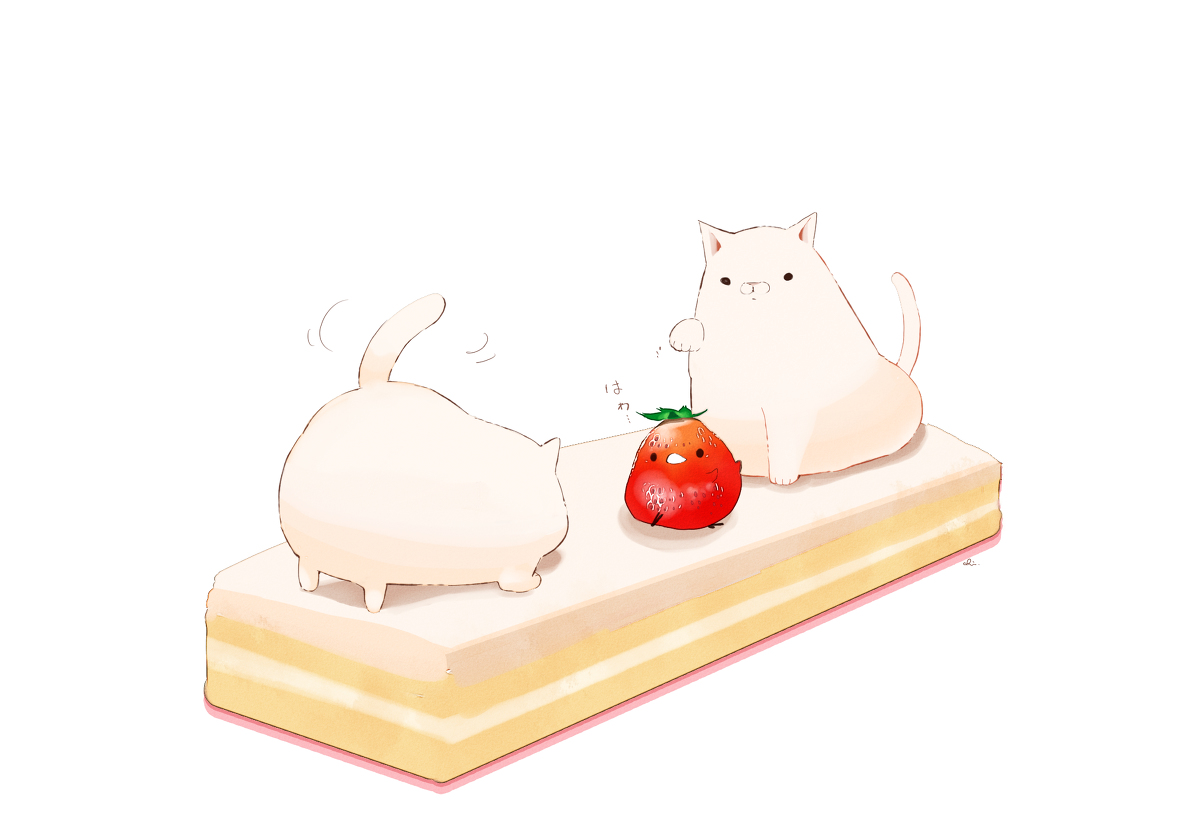 This is a pixiv picture whose title is ねことりショート.