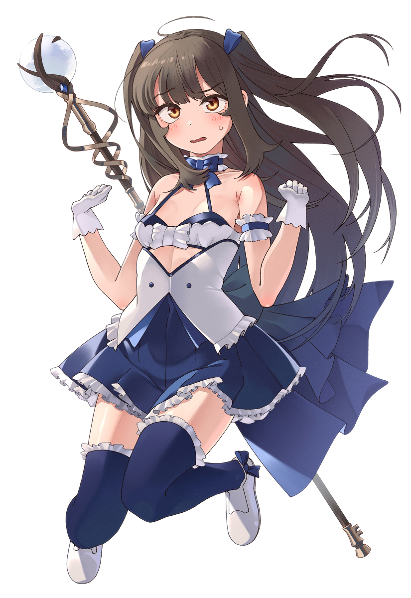This is a pixiv picture whose title is 마법소녀누리.