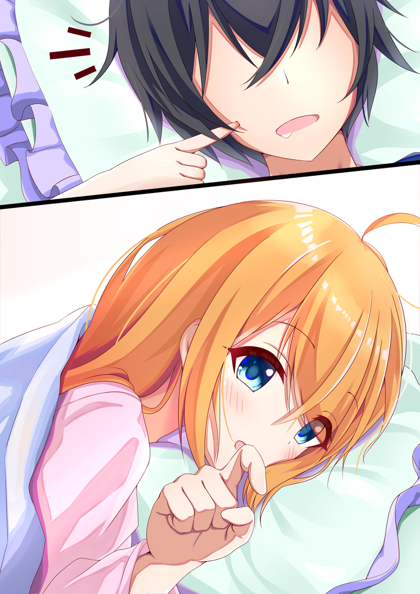 This is a pixiv picture whose title is ぷに.