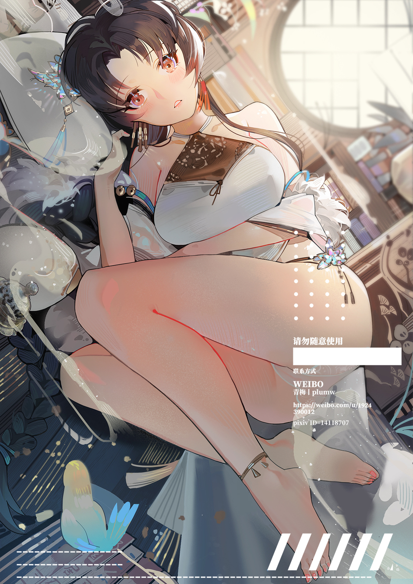 This is a pixiv picture whose title is 青鸟.