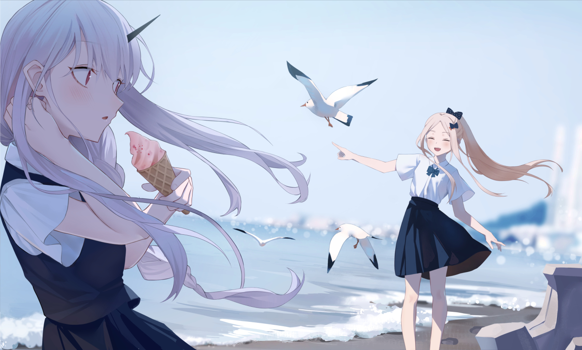 This is a pixiv picture whose title is なつやすみ.
