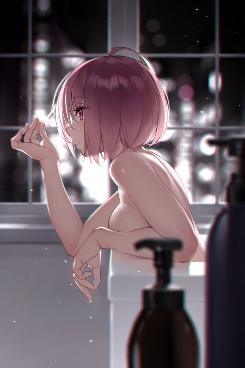 This is a pixiv picture whose title is マシュ.