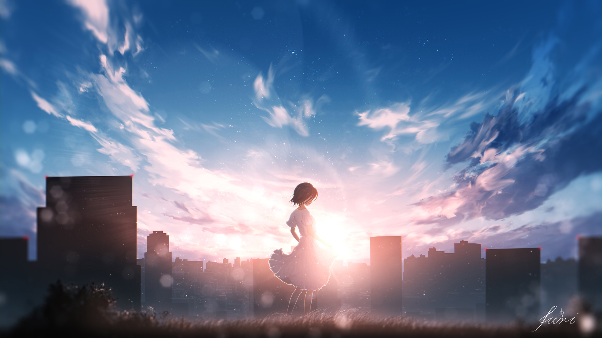 This is a pixiv picture whose title is 明日も笑って生きていこう。.