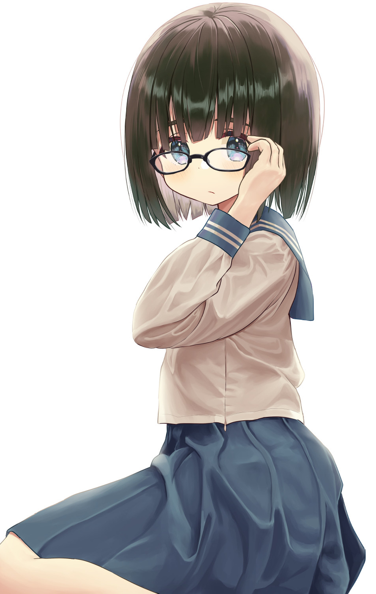 This is a pixiv picture whose title is めがね.