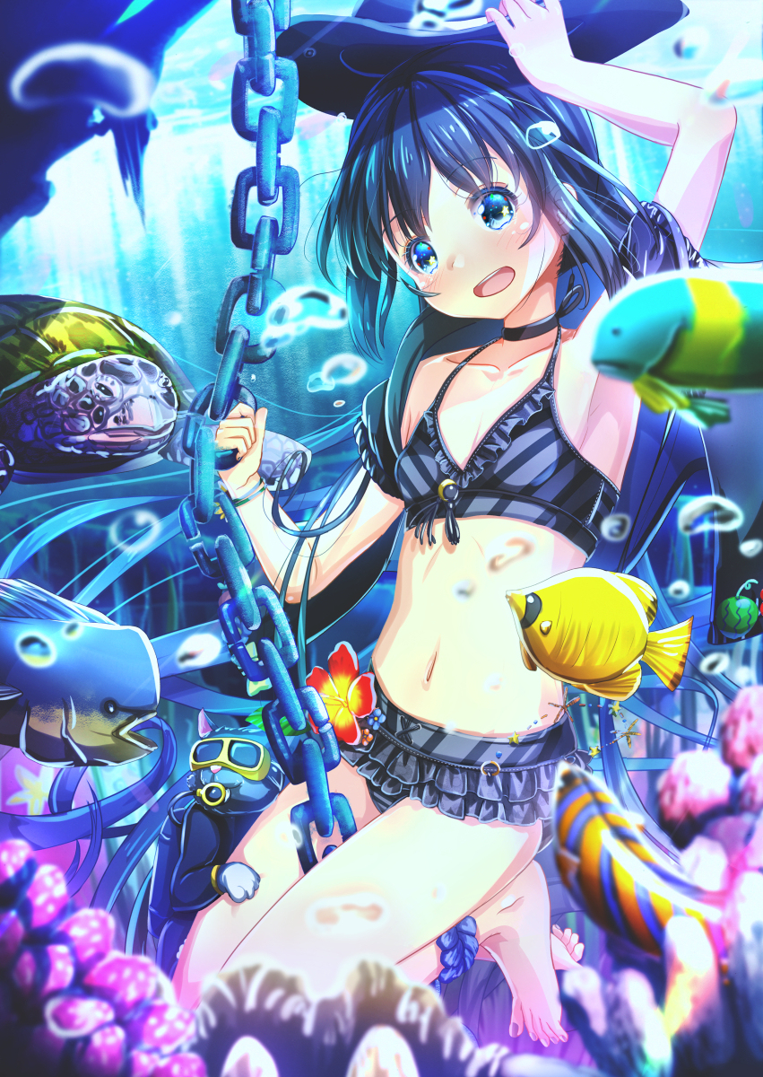 This is a pixiv picture whose title is サンゴのアパート.