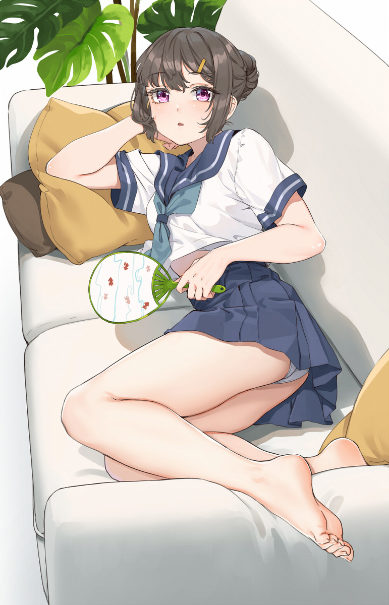 This is a pixiv picture whose title is あつい....