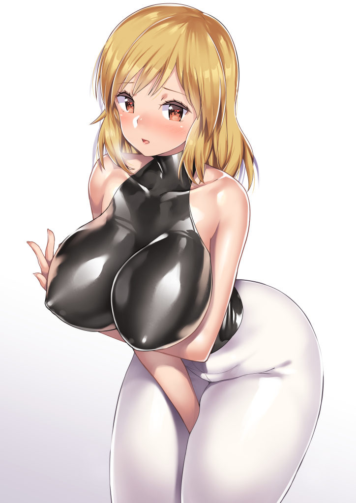 This is a pixiv picture whose title is もじもじしながら挨拶するようになった近所のおばさん.