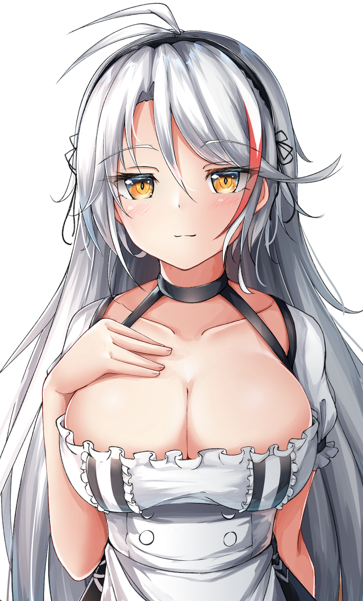 This is a pixiv picture whose title is メイドプリンツ.