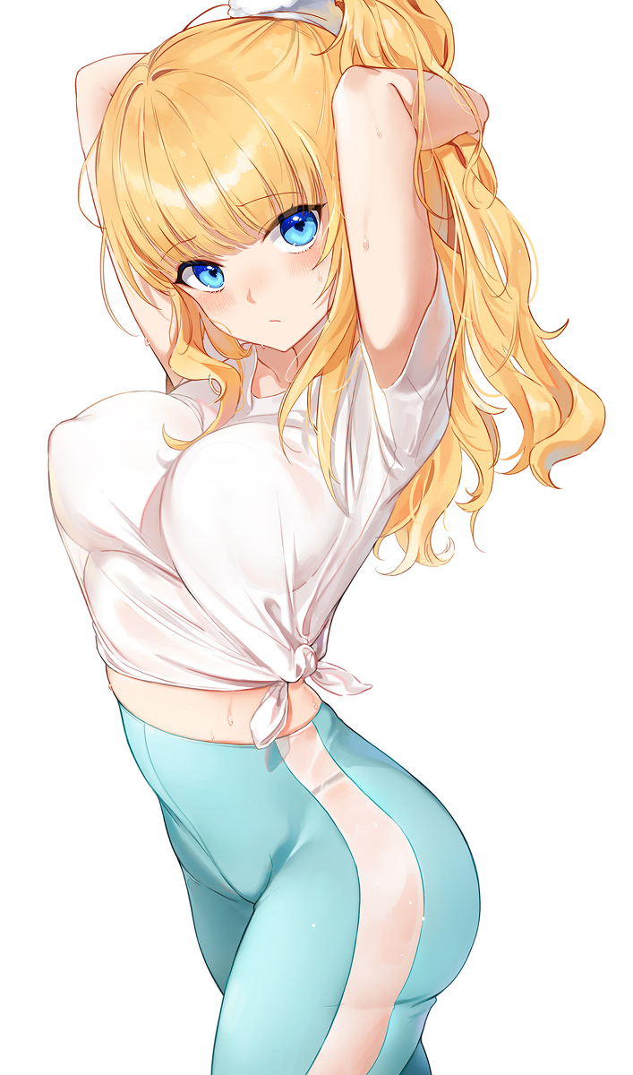 This is a pixiv picture whose title is 暑いね♥.