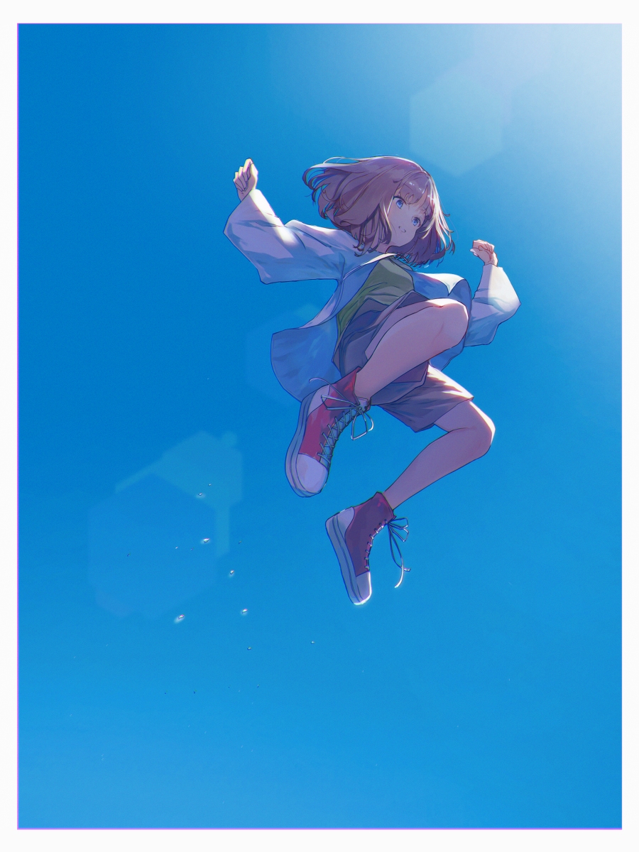 This is a pixiv picture whose title is Leap.