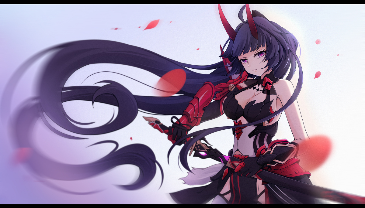 This is a pixiv picture whose title is 雷之律者.