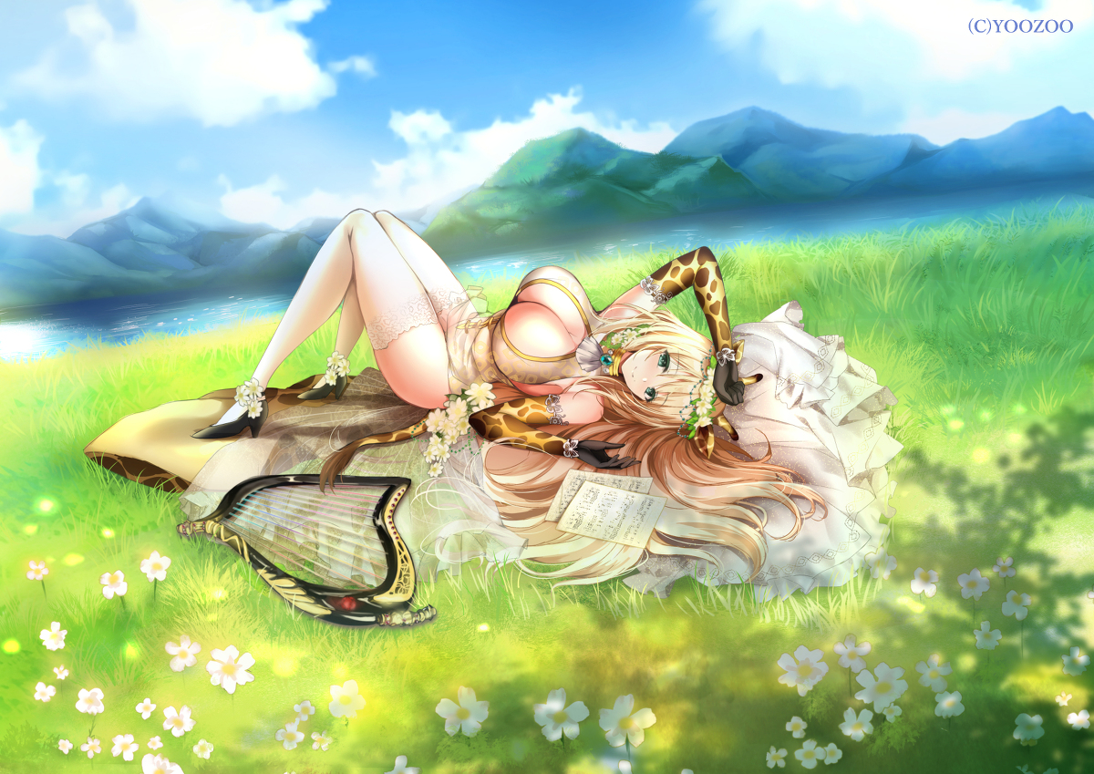This is a pixiv picture whose title is 【仕事絵】ティーネ（レッド：プライドオブエデン）.