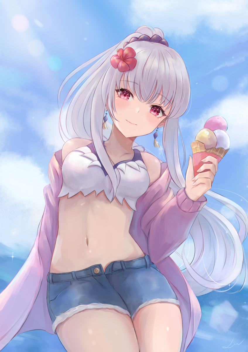 This is a pixiv picture whose title is Lysithea / リシテア.