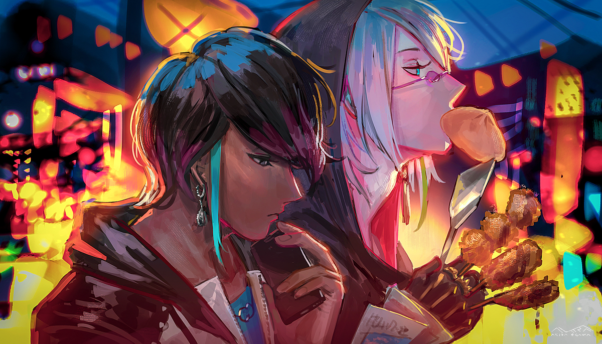 This is a pixiv picture whose title is さて次は….