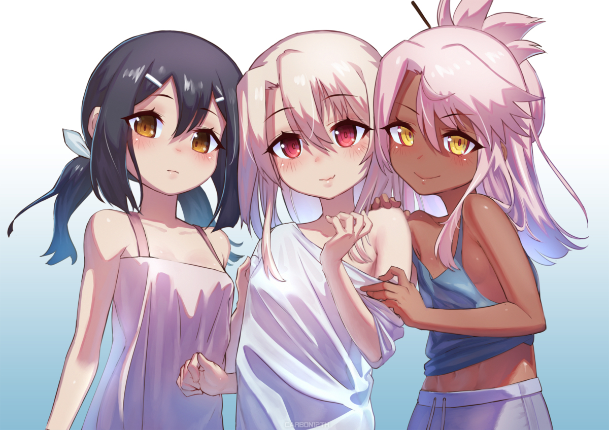 This is a pixiv picture whose title is The Little Sisters.