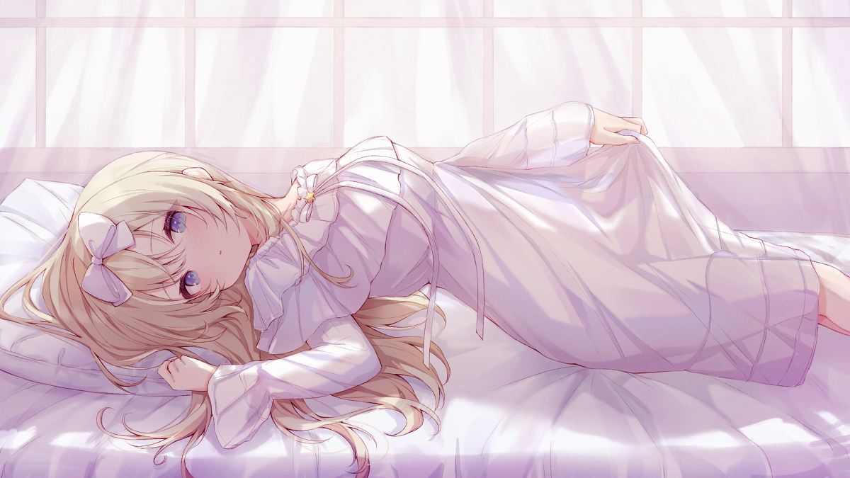 This is a pixiv picture whose title is good night.