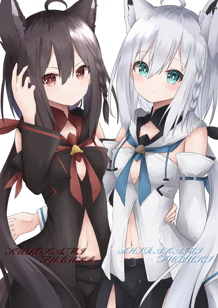 This is a pixiv picture whose title is 白上フブキ.
