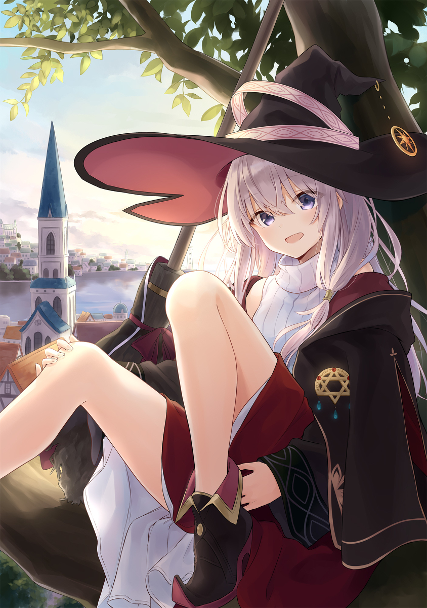 This is a pixiv picture whose title is 【９】魔女の旅々【１３】.