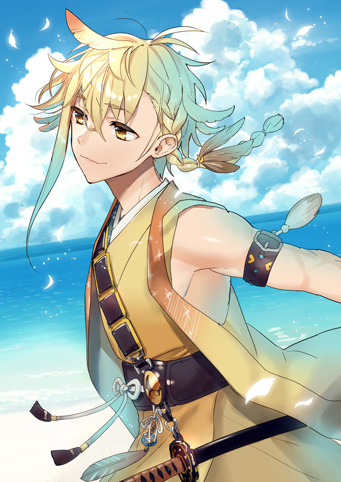 This is a pixiv picture whose title is 治金丸.