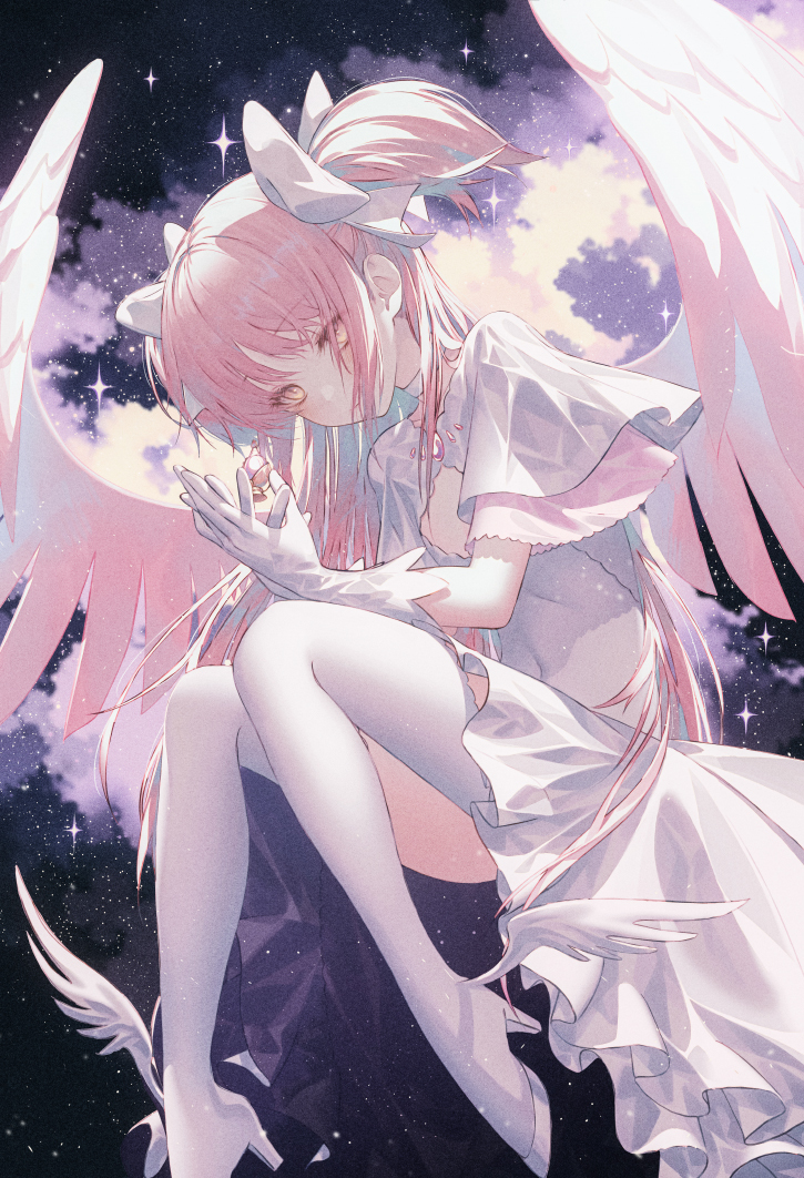 This is a pixiv picture whose title is madoka.