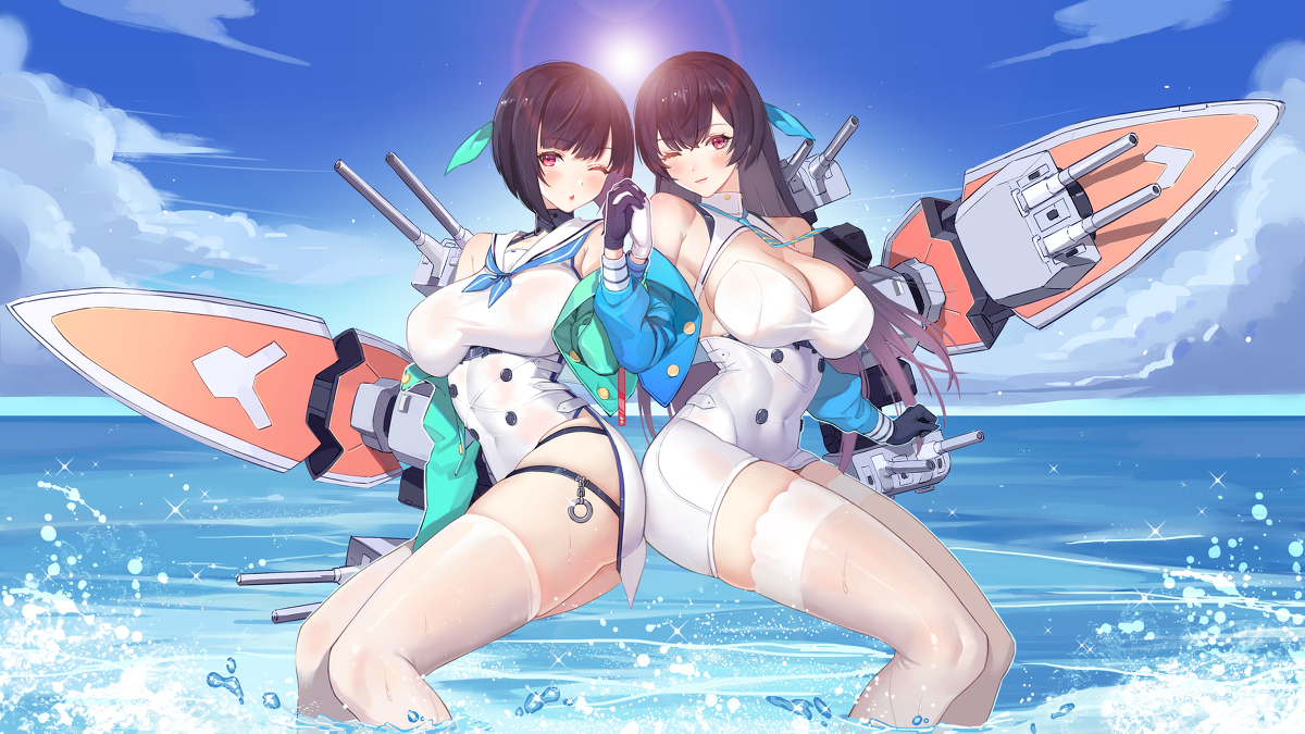 This is a pixiv picture whose title is 海に行く.