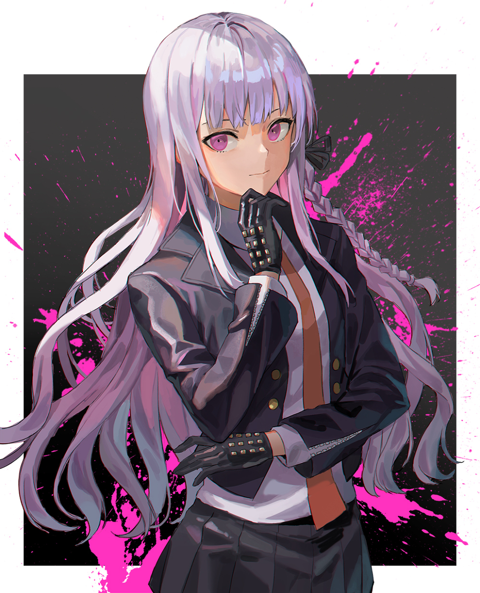 This is a pixiv picture whose title is kirigiri.