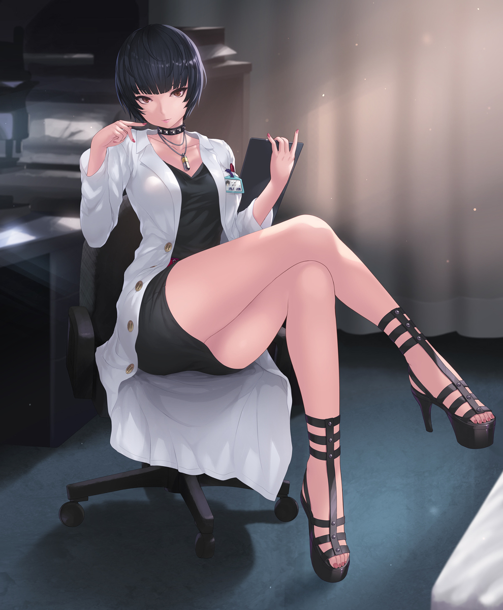 This is a pixiv picture whose title is 武見先生.