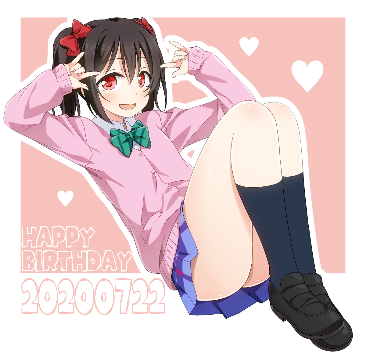 This is a pixiv picture whose title is にこ誕.
