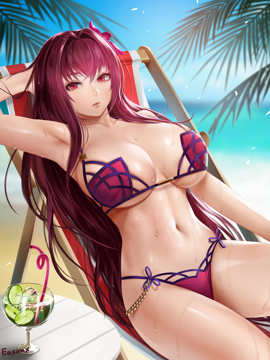 This is a pixiv picture whose title is スカサハ.