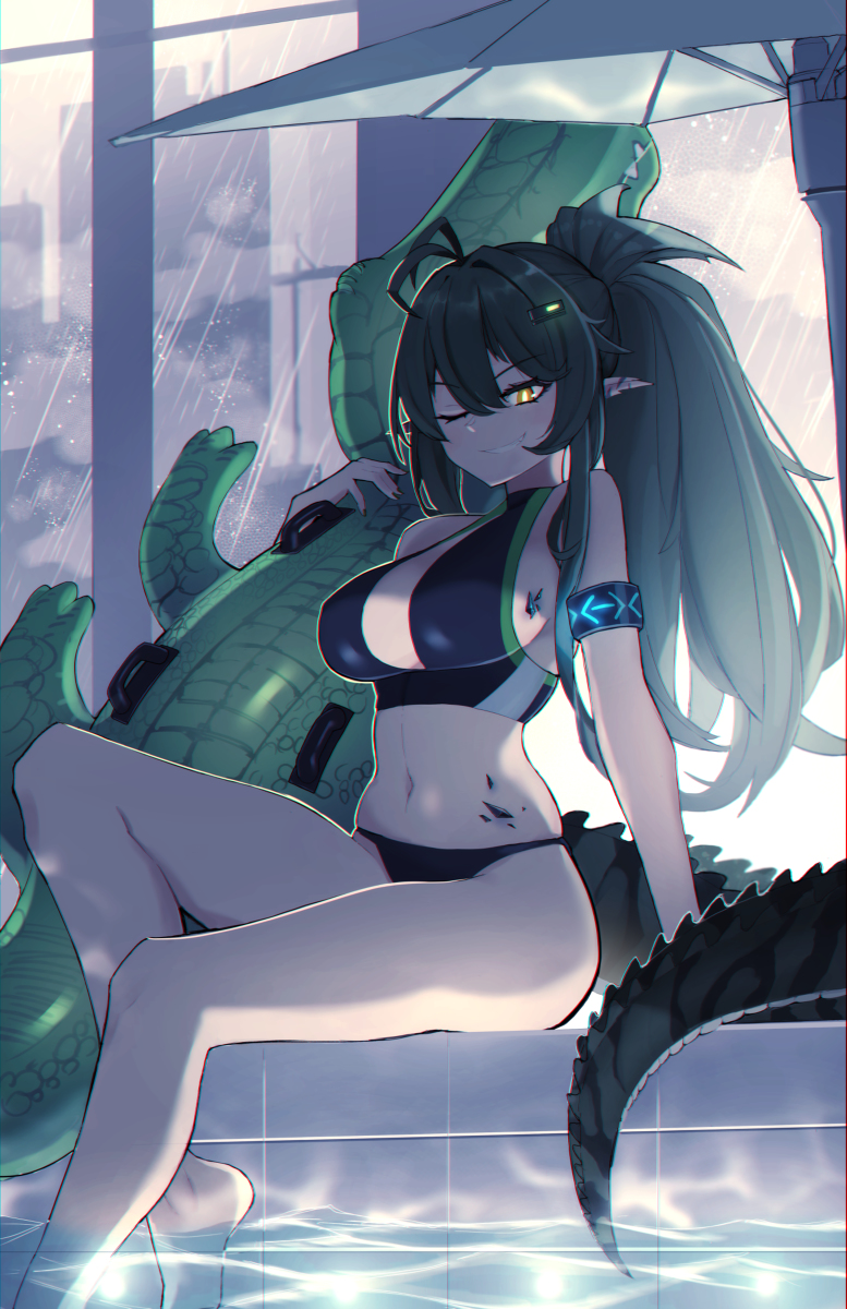 This is a pixiv picture whose title is Gavial.