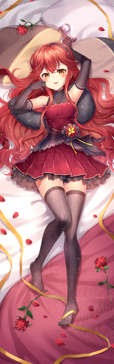 This is a pixiv picture whose title is 仕事絵（抱き枕カバーイラスト）.