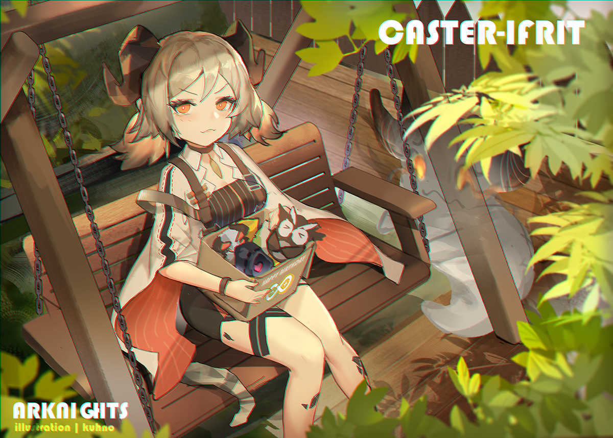 This is a pixiv picture whose title is 伊芙利特.