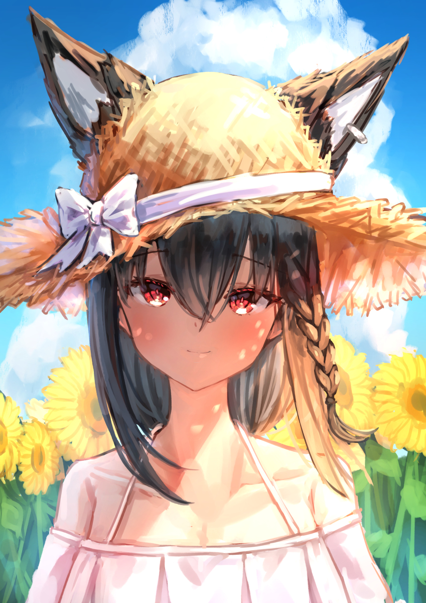 This is a pixiv picture whose title is 白.