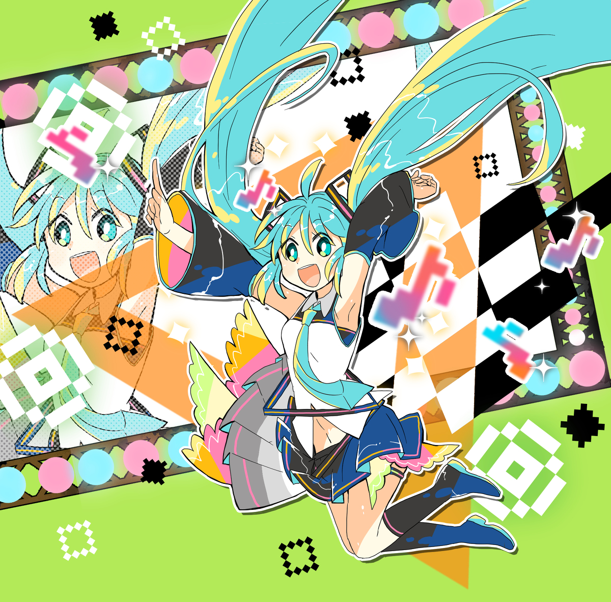 This is a pixiv picture whose title is LIVE！.