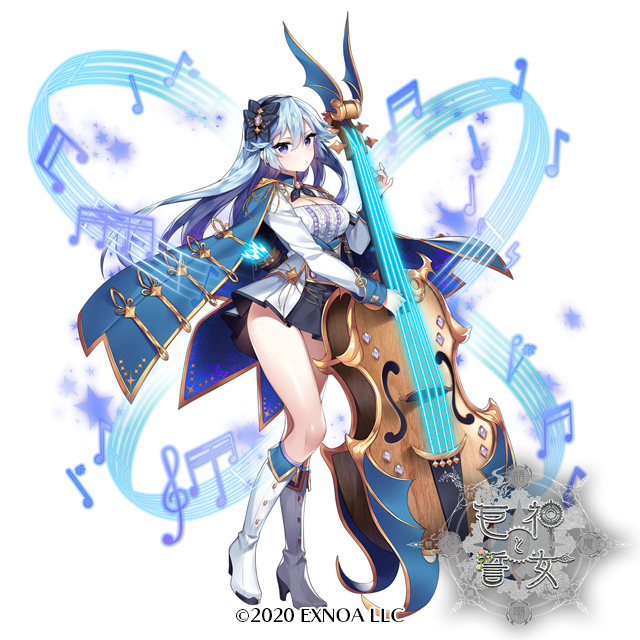 This is a pixiv picture whose title is EXNOA【巨神と誓女】ヴィオラ.