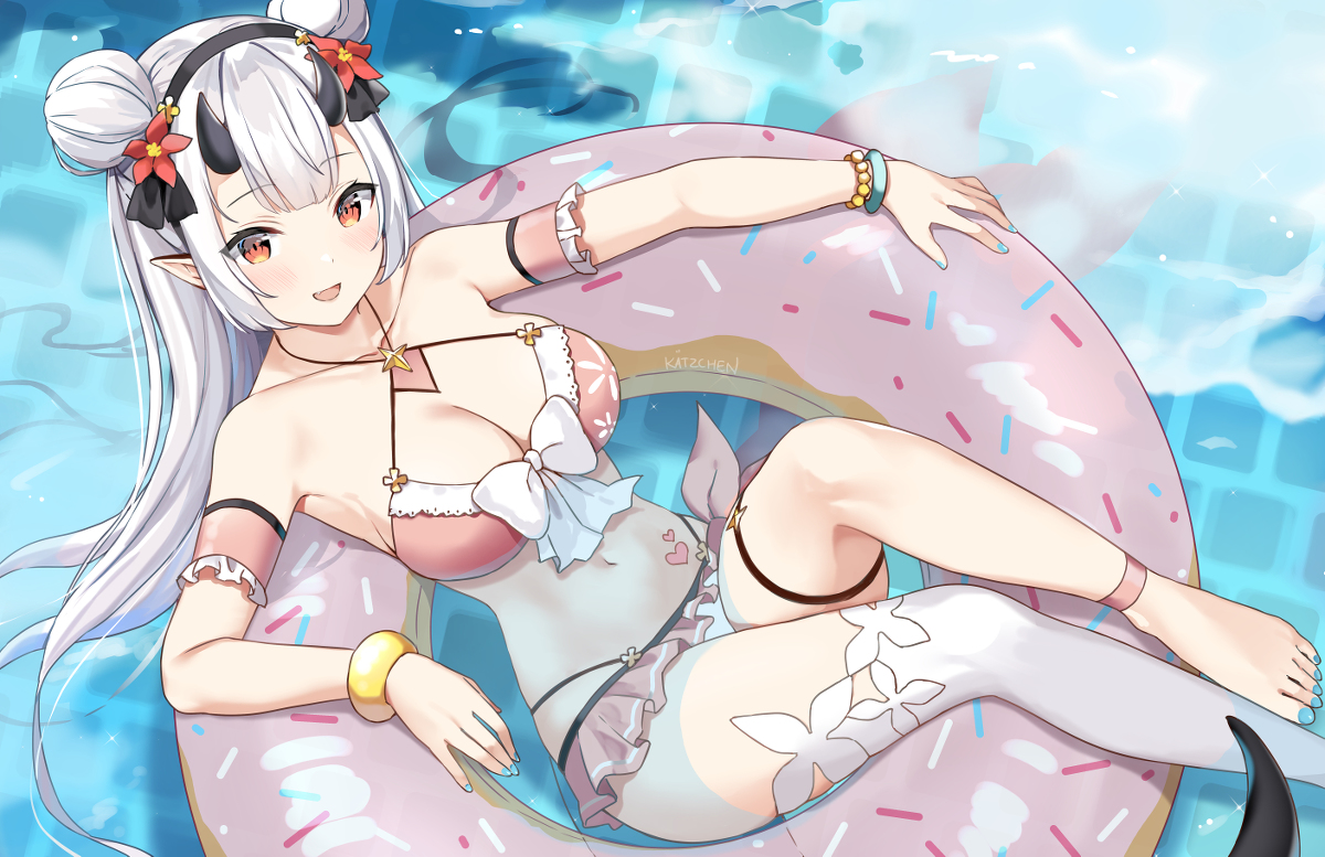 This is a pixiv picture whose title is Holiday Yufine.