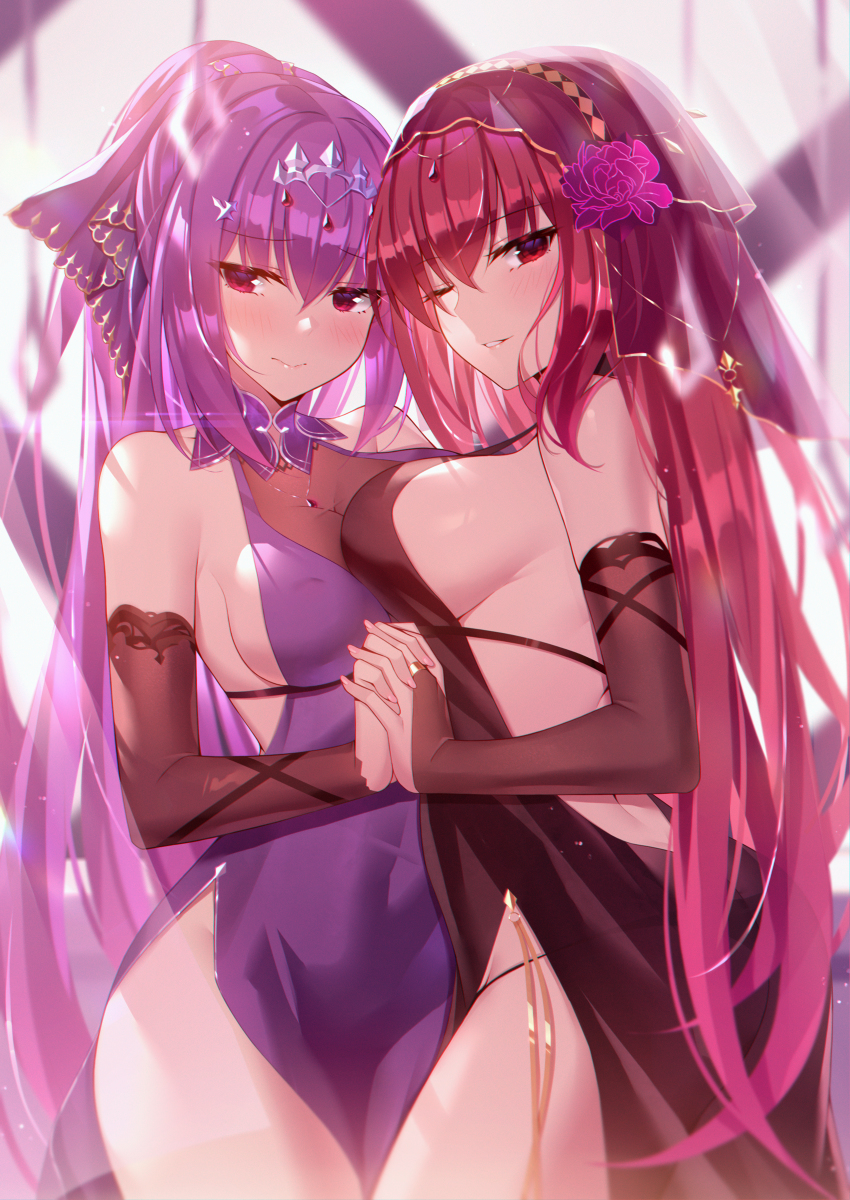This is a pixiv picture whose title is スカサハ=スカディ.