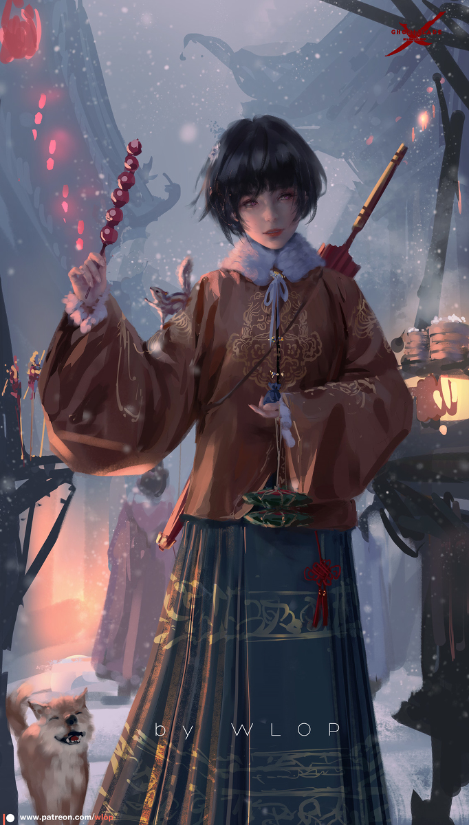 This is a pixiv picture whose title is Jade.