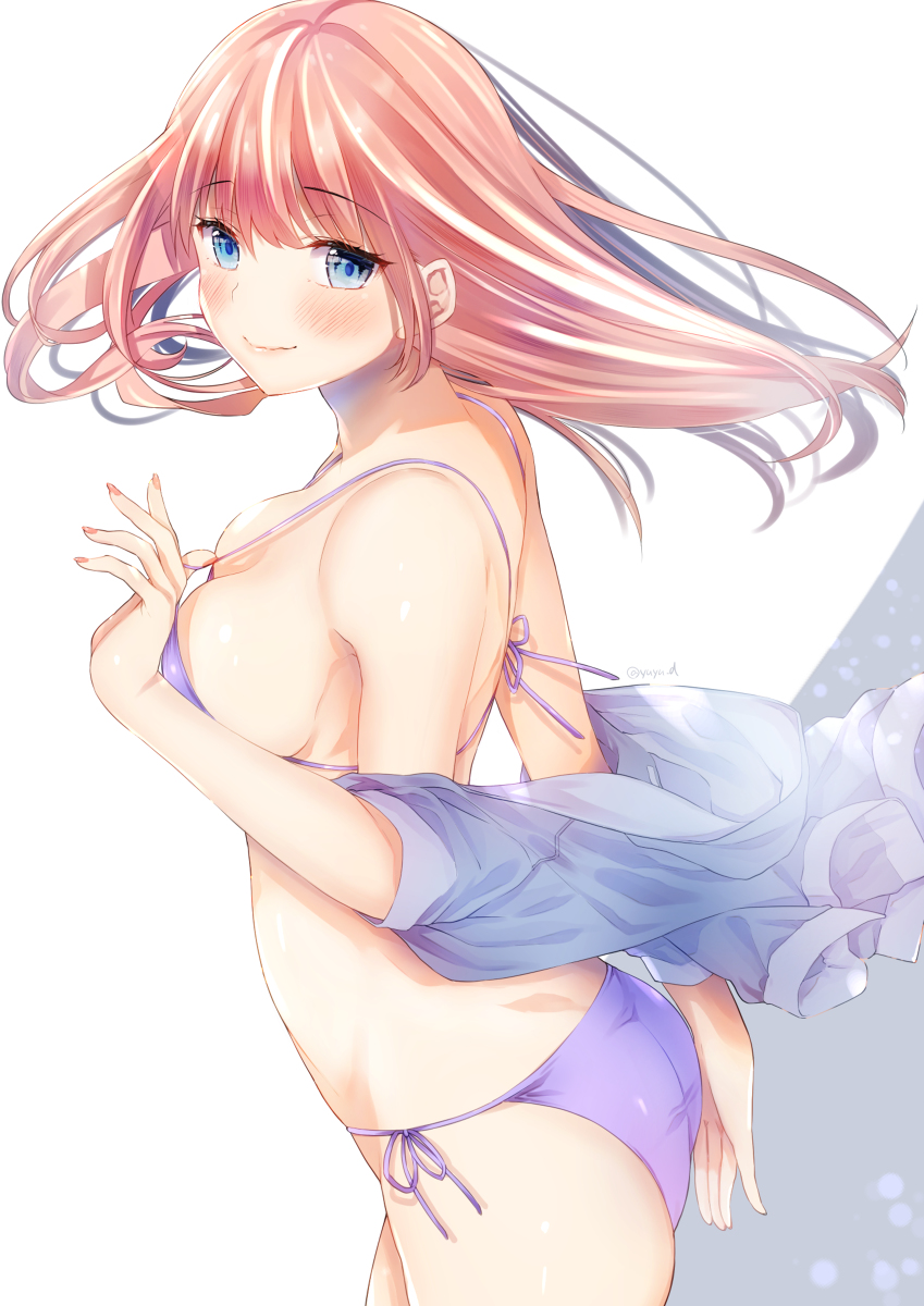 This is a pixiv picture whose title is 何気ない仕草にドキドキしたい.