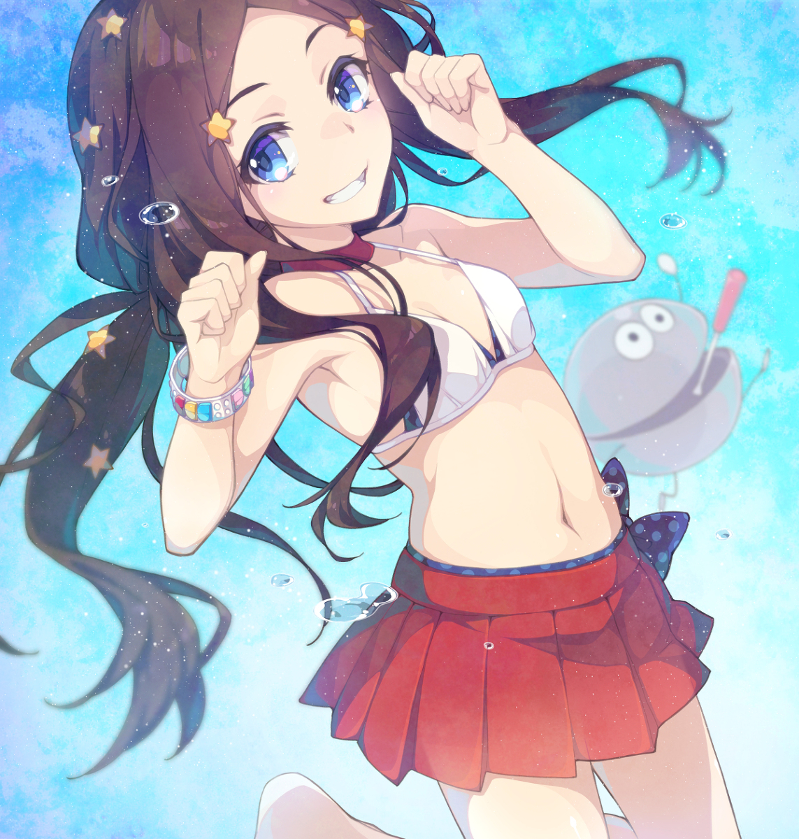 This is a pixiv picture whose title is 水着ダヴィンチちゃん.