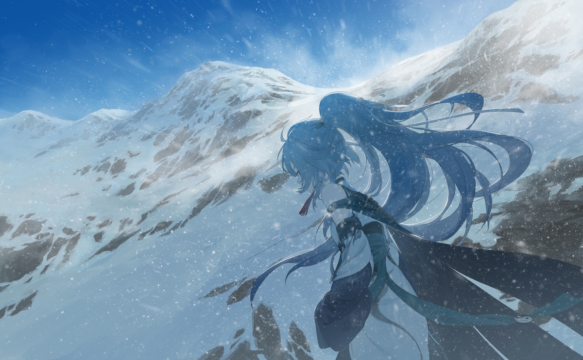 This is a pixiv picture whose title is 雪域｜神州游记 09.